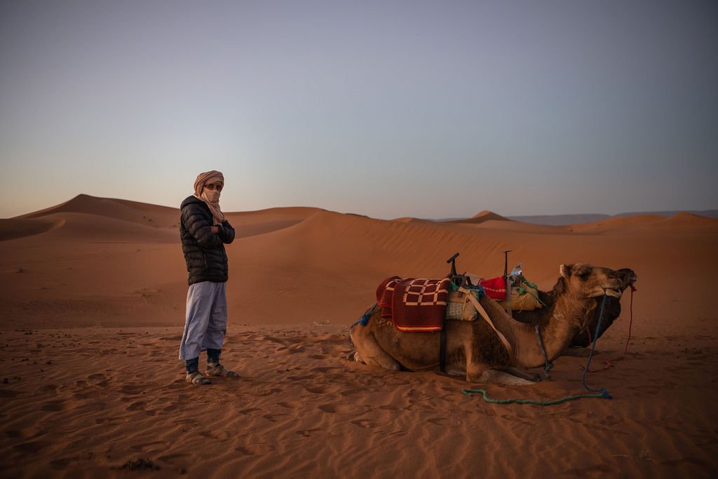 le désert marocain