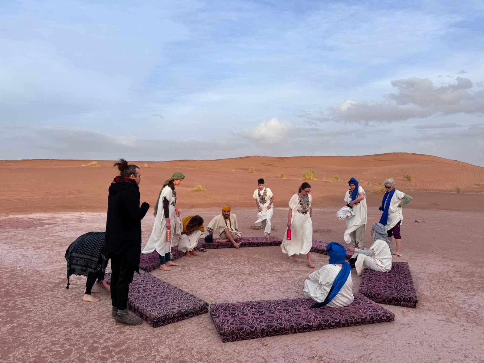 retraite yoga désert Maroc