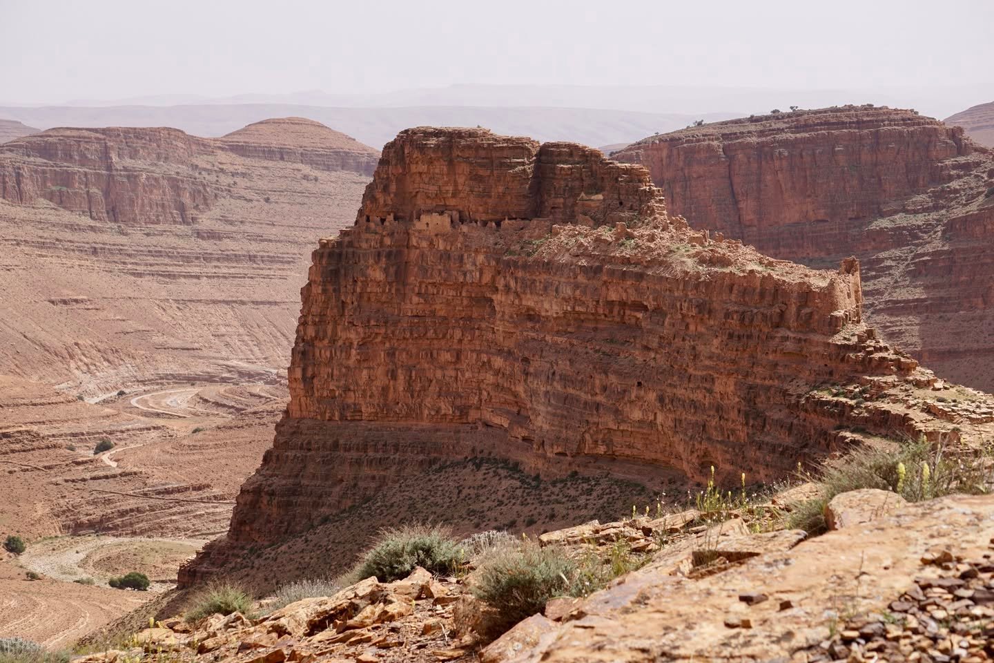 Canyons d'Aoukerda et villages berbères de l'Anti-Atlas vers Icht
