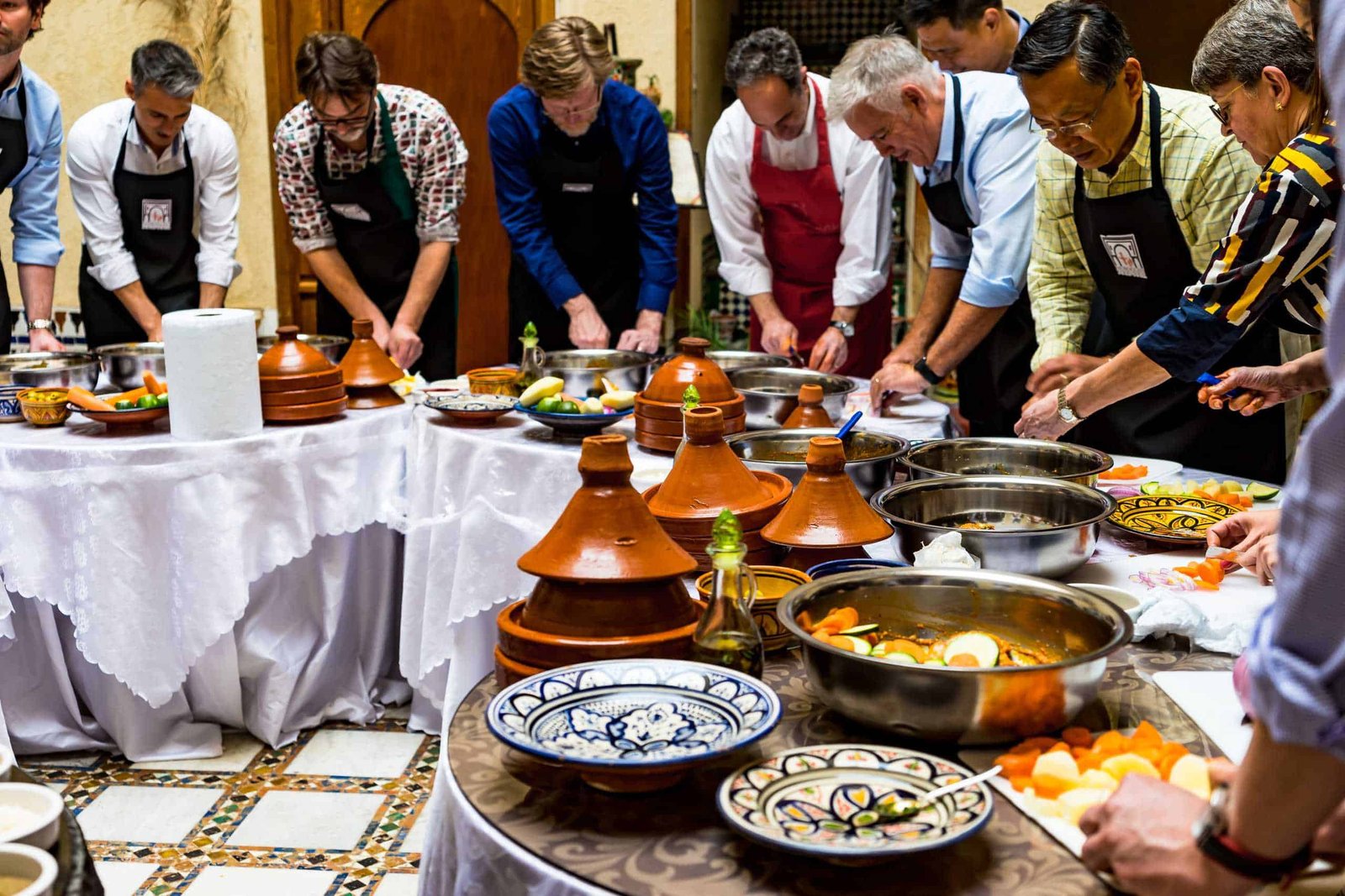 Cours de cuisine marocaine à Essaouira, tajine et épices